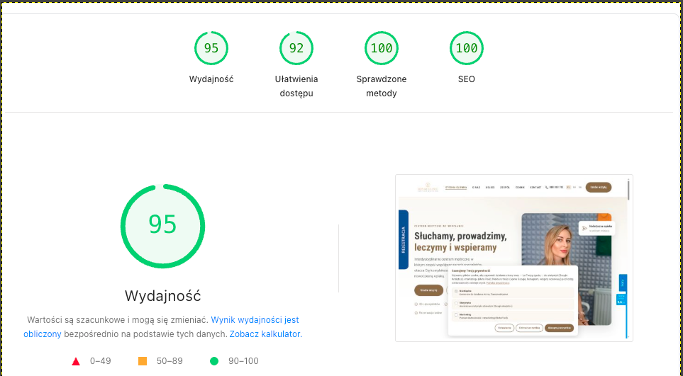 Wyniki audytu kampanii reklamowej